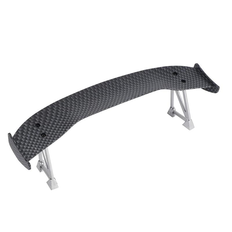 Hot-1/10 RC Drift Car On-Road Racing Car Carbon Fiber Tail Wing Rear Spoiler Accessories