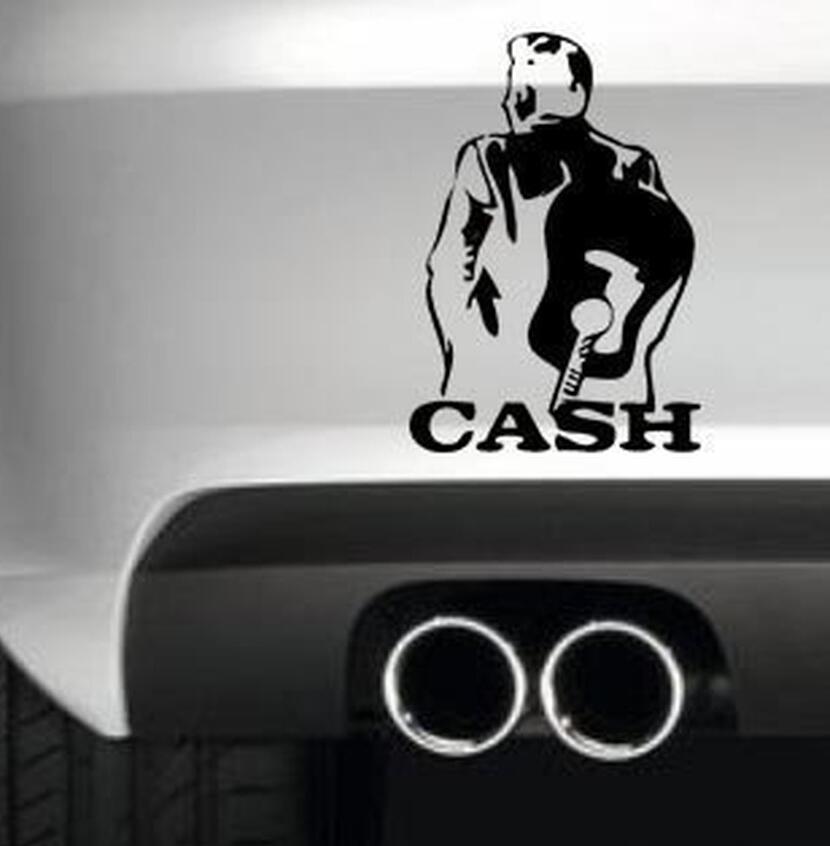 Buy Johnny Cash Funny Bumper Sticker Car Van Jdm Decal Drift Vinyl