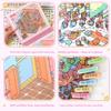 Artist Model Kit With 3d Miniature Scene Stickers For Diy Crafts And Gift Giving