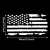 TOMALL 35 X19 INCH American Flag Distressed Decal For Auto Hood USA Flag Stripe Graphic Vinyl Waterproof Universal For All Car SUV Truck Hood Door