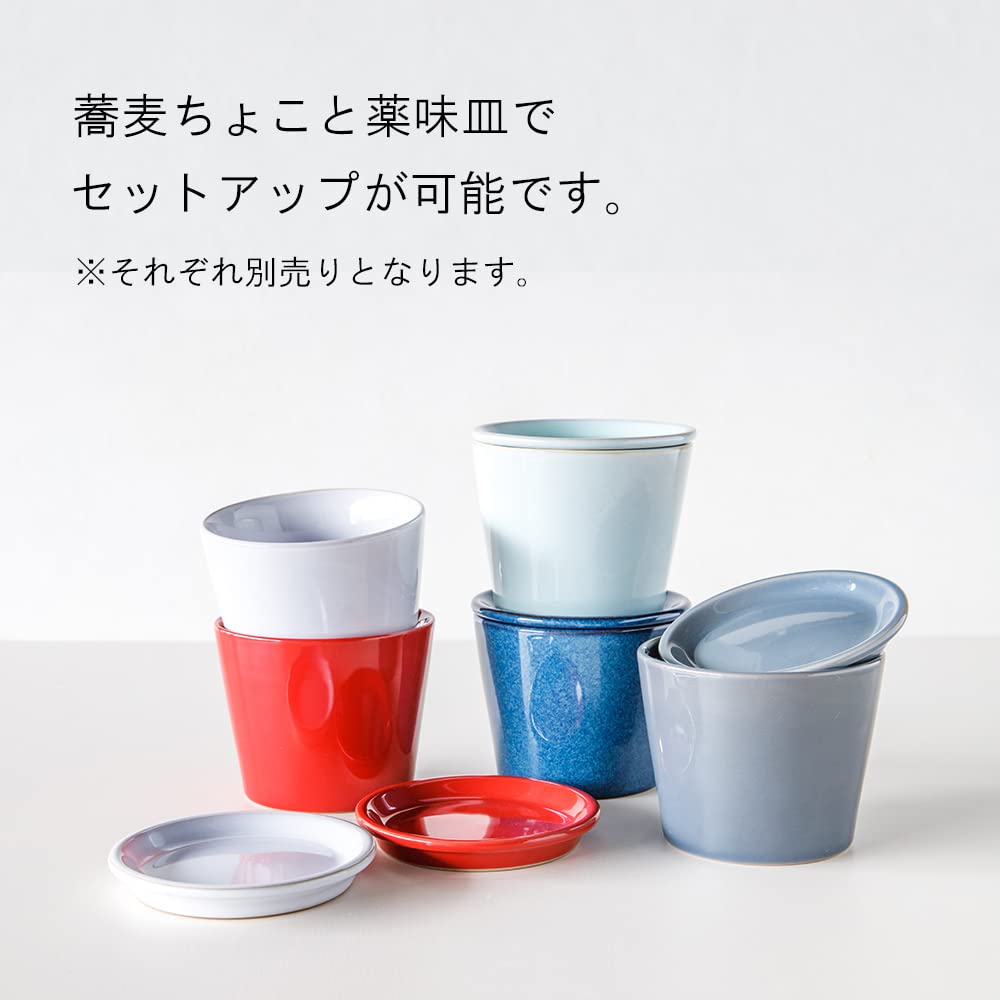 TAMAKI HINATA Hinata Soba Choko Sake Diameter X Height (Choko) Cup, 8.2cm 6.5cm, 190ml, Gray, T-947784