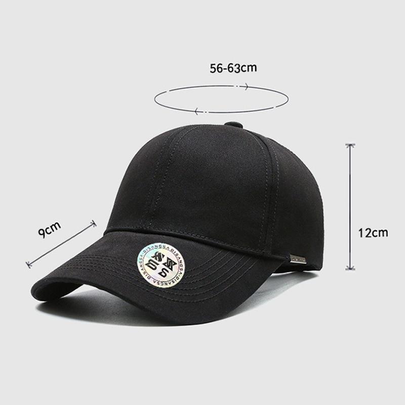 Men's Spring Autumn Solid Color Baseball Cap