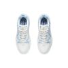 New LiNing Anti Slip And Wear Resistant Height Increasing Low Top Skateboard Shoes Women's White Blue AGCT144-1