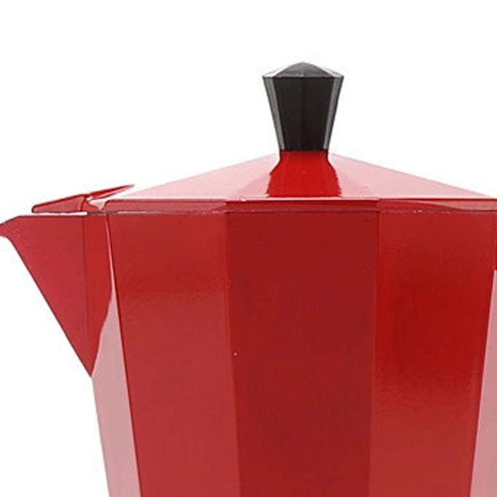 150ml Cafetieră Moka Distribuție Uniformă a Căldurii Aluminiu Plită Cafetieră Moka pentru Acasă Camping