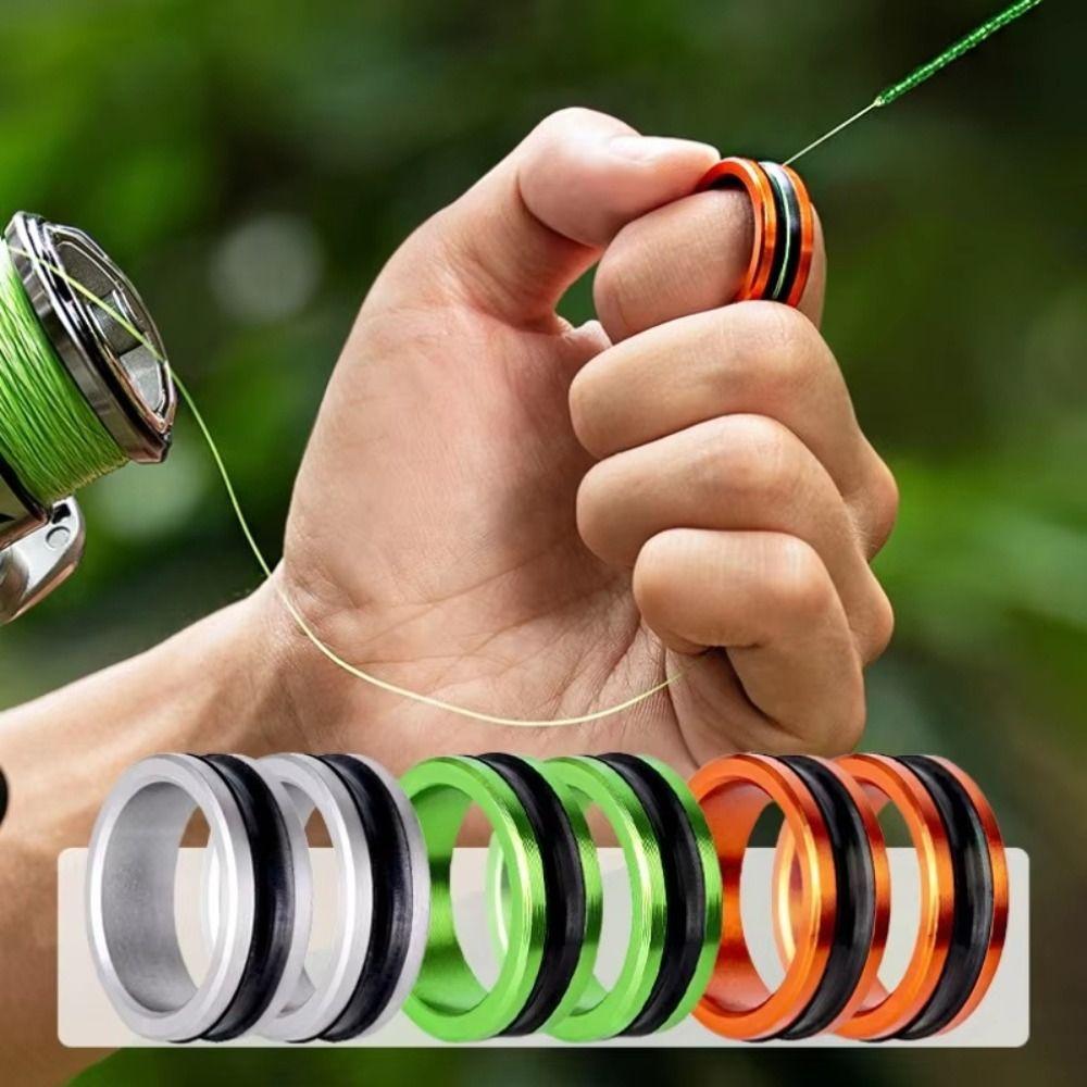 Protect Hands Line Pulling Loop Aluminum Zinc Zinc Alloy Fishing Line Puller  Fishing Accessory