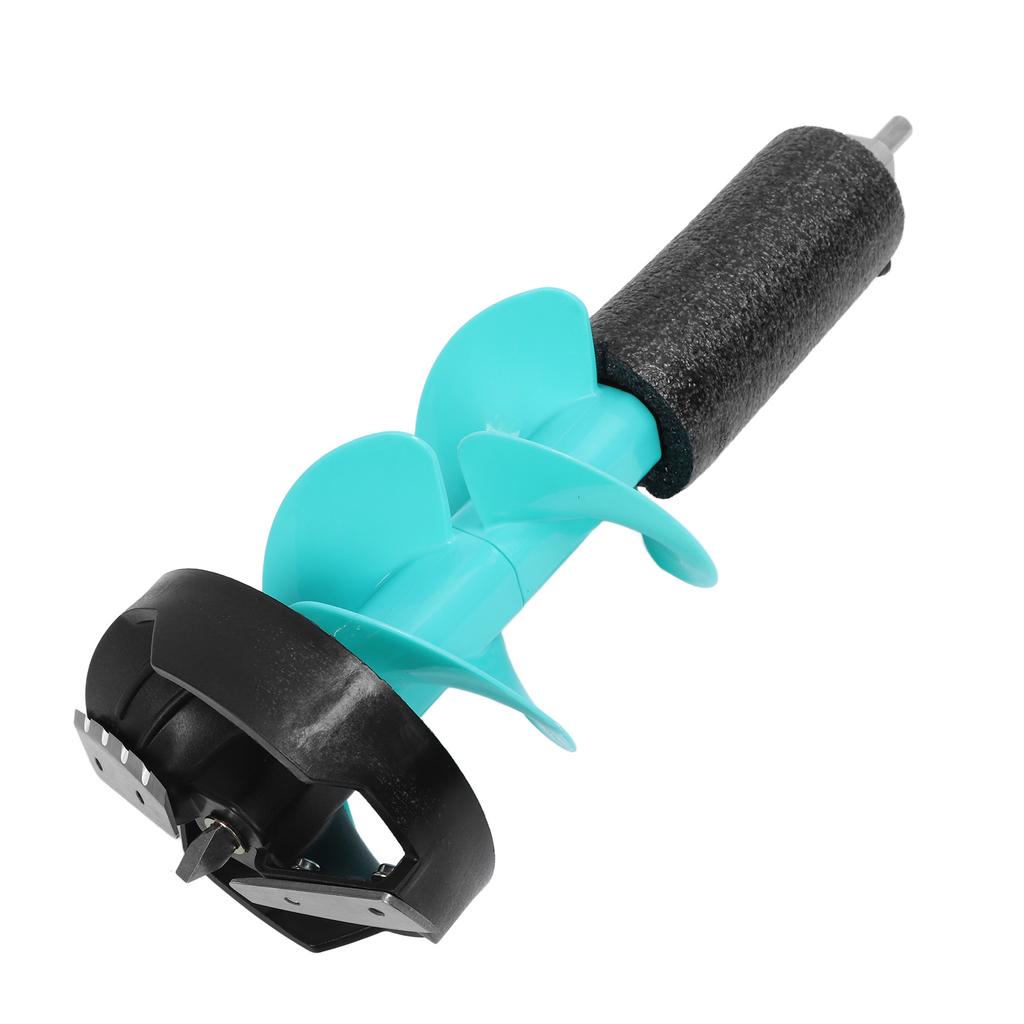 6in Electric Ice Auger Kit Incisive Blades Impact Resistant Ice Drill Auger with Positioner for