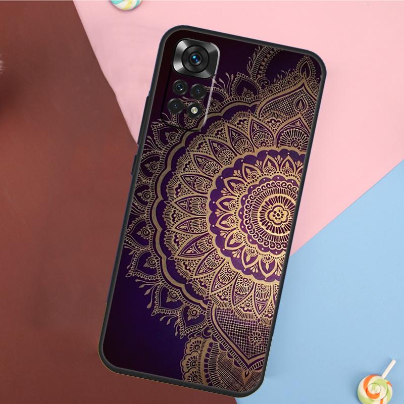 Mandala Cover For Xiaomi Redmi Note 14 13 12 9 10 11 Pro 9S 10S 11S 12S Redmi 14C 10C 12C 13C Case