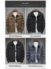 Men's Stretch Denim Jacket - Black, Simple, Stylish for Spring & Autumn 2025