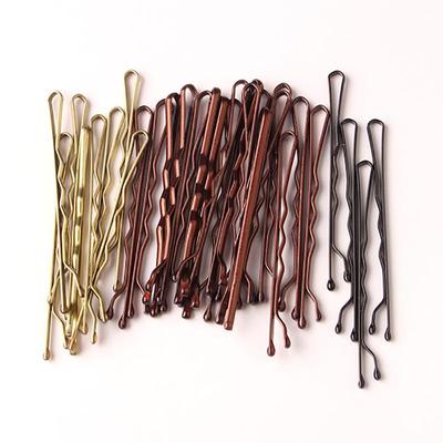 50 Teile/los 5cm Haar Clip Dame Haarnadeln Lockige Wellenförmige Griffe Frisur Haarnadeln Frauen Bobby Pins Styling Haar Zubehör