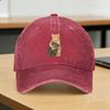Funny Hug Cats Casual Baseball Cap  Hunting Camping Trucker Hat Summer Breathable Unisex Unisex DIY Print Baseball Caps
