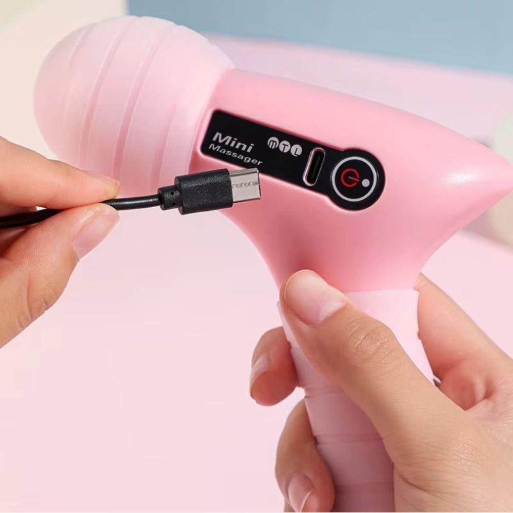 Wear Resistant Mini Fascia Massager Handheld Muscle Massage Machine  Muscle Relaxation