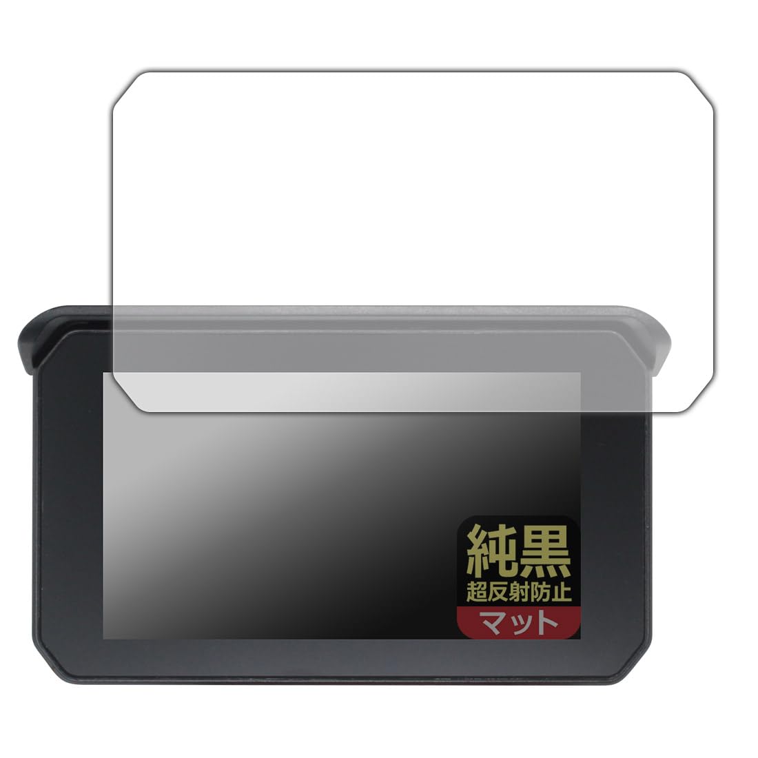 

PDA Koubou NikoMaku 5-дюймовый мотоциклетный дисплей SM-1C Совместимый Чистый черный Прозрачный [Ультра Антибликовый]