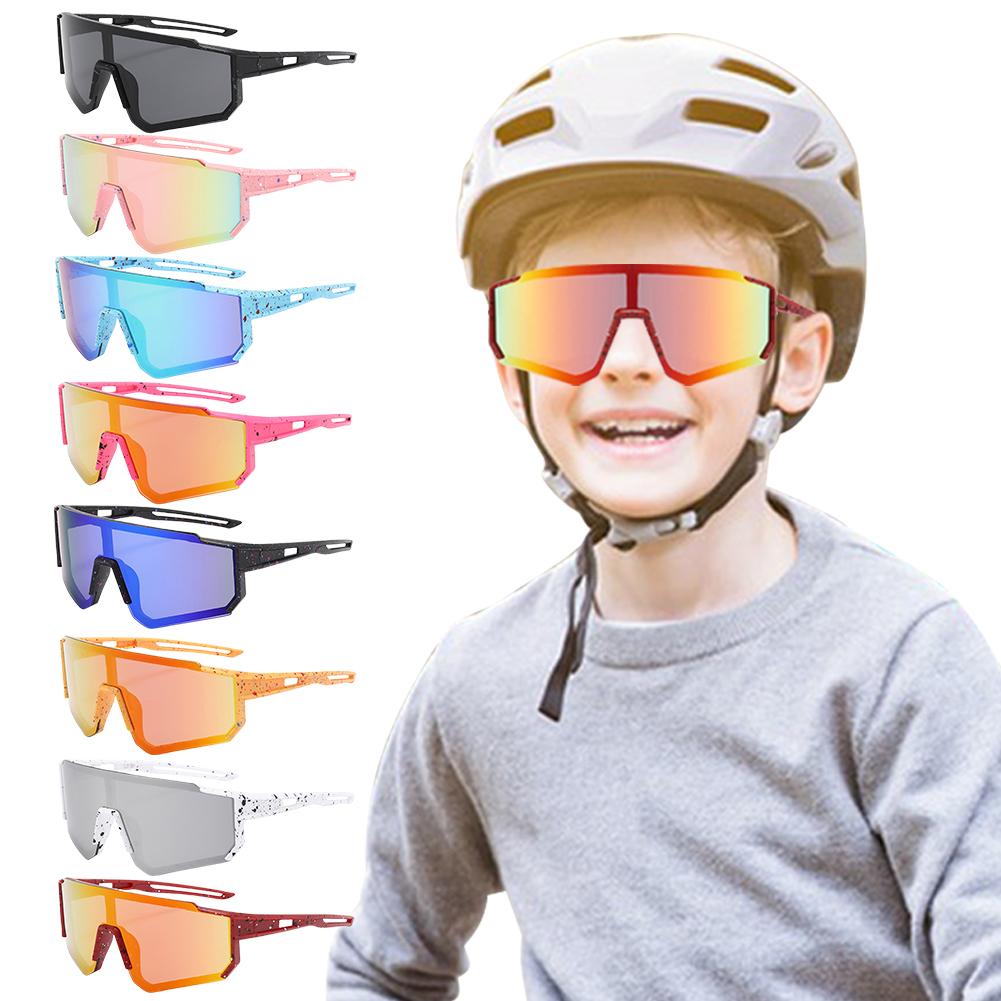 Durable Cycling Sunglasses UV Protection UV400 Lightweight Sport Glasses for Teenagers Perfect for Outdoor Riding
