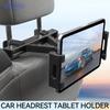 Universal Car Headrest Mobile Phone Holder Back Seat Tablet Mount For iPhone Samsung Backseat Stand Bracket for 4.7-12.9 Inch