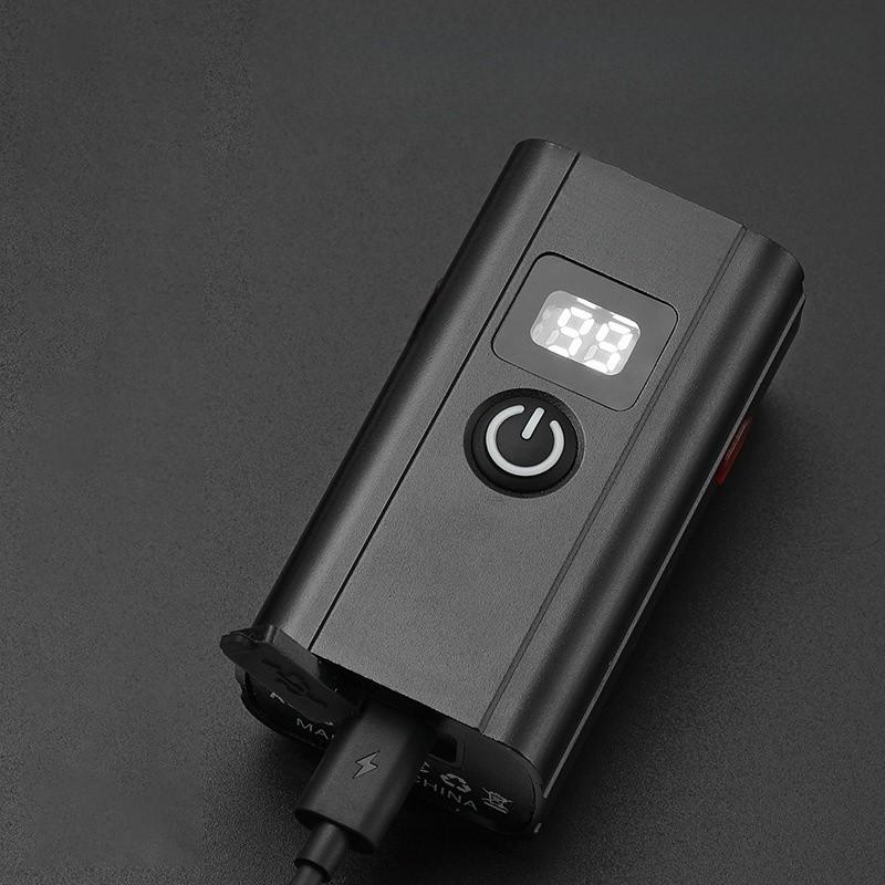 Bicycle Front Light Usb Rechargeable Aluminum Alloy Waterproof Night Riding Gear