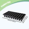 12 Pieces Nursery Seedling Trays with Hole Propagation Pot Portable Drainage Growing