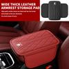 Car Armrest Box Pad Leather Armrest Mat Auto Storage Accessories For Vauxhall VXR Astra Mokka Tigra Corsa Grandland D Astra G J