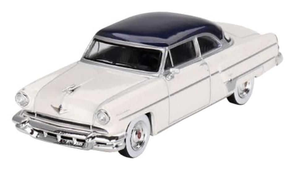 

MINI GT Scale Scale Lincoln Capri 1954 Arctic Blue Finished Product 1/64 White/Atlantic (Left-Hand Drive)