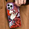 Heet V Kasane Teto Telefoonhoesje Voor IPhone 16 15 14 13 12 11 Pro Max X XR XSMAX 8 7 Plus Mat Schokbestendig Achterkant