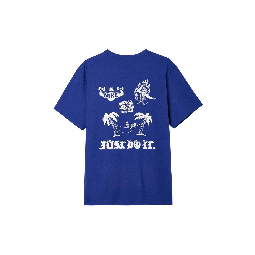 New Nike Fitness Clothing Men's Dark Royal Blue FB6895-455