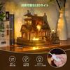 Funpola 3d Wooden Puzzle Diy Building Kit With Led Light 251 Pieces