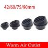 Diesel Heater Duct Pipe for Warm Air Vent 42/60/75/90mm Compatible with For Webasto Vehicle Heater Systems and More