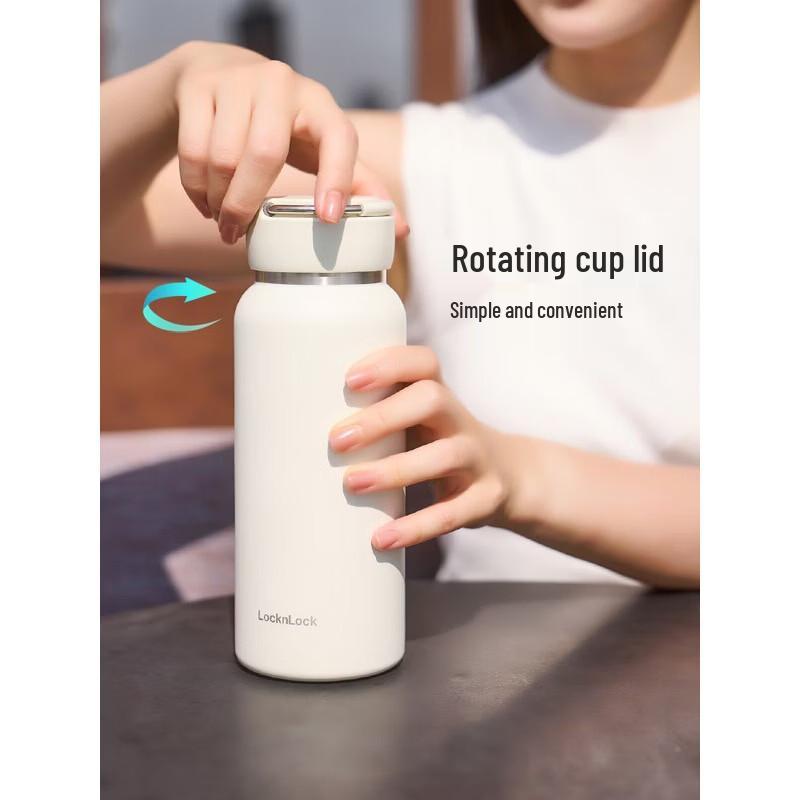 LOCK&LOCK Large Capacity Double-Drink Insulated Water Bottle