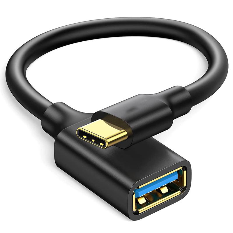 High Quality USB C To USB Adapter Type C OTG Extension Cable USB C Male To USB 2.0 A Female Cable Adapter For Phone Card Reader 3