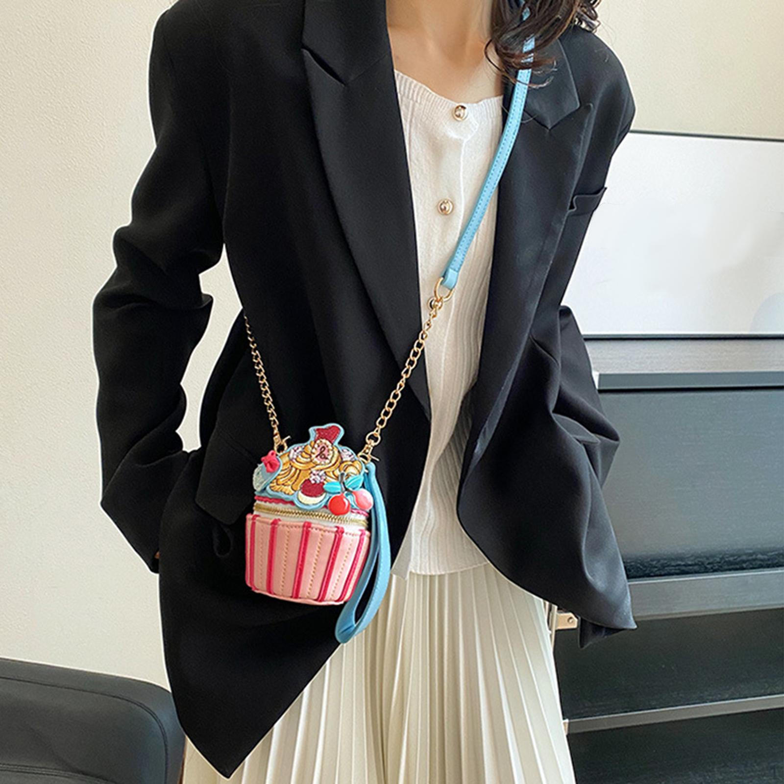 

Сумка-ведро с регулируемым плечевым ремнем, ручная сумка в форме мороженого для отпуска Small