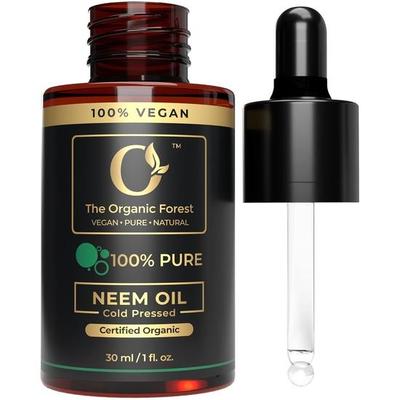 USDA Bio Neemöl - 100% Reines Kaltgepresstes Neemöl für Haut, Haar und Pflanzen - Natürliches Mittel für Gesunde Haut