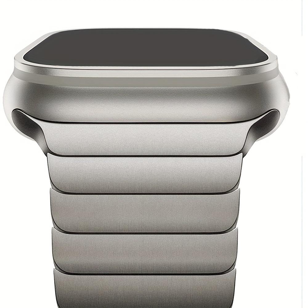 Titanium Strap For Apple Watch Band 40mm 46mm 42mm 44mm 45mm 49mm Stainless Steel Wristband Strap For iWatch Series 10/9/8/7/6/5/4 Ultra