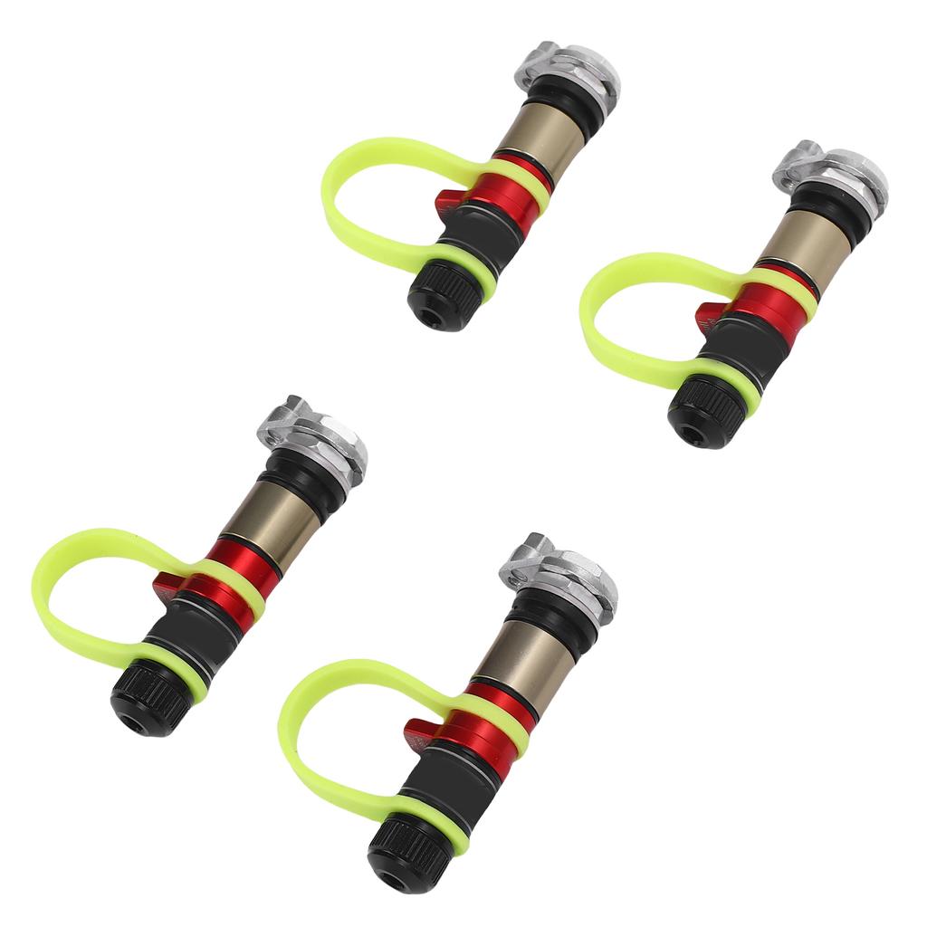 4PCS Tire Deflators Quick Release Pressure Relief Valve Stem Kit Sand Off Road Accessories