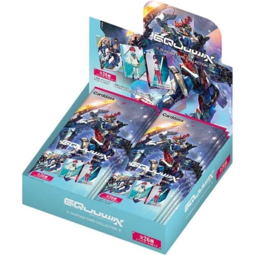 

BANDAI GUNDAM CARD COLLECTION Mobile Suit Gundam GQuuuuuuX (BOX) 20 packs