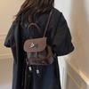 Cute Girl Retro College Style Small Backpack Female New Trendy Autumn and Winter Fashion Backpack Travel Bag