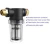 Gartenschlauchfilter für den Einlass des Hochdruckreinigers, Inline-Filter für Sedimente, 40-Mesh-Sieb, Extra 100 Mesh