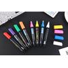 Mehrfarbiges Multifunktions-Kunstmalerei-DIY-Marker-Acrylstift, wasserfestes Acryl-Markierungsstift-Set
