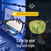 Unisex Retro Night Vision Yellow Goggles - Anti-Blue Light Full Frame for Phones & Gaming