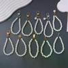 1Pcs Anti-Drop Mobile Phone Chain Hanging Cord Keychains Beaded Pearl Lanyard Anti-Lost Keyrings Phone Case Chain Jewelry Gifts