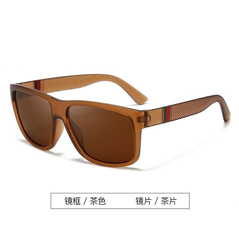 Cross Border New Sunglasses Men's Square Driving Glasses Sports Sunscreen European American Women's Polarized Factory Wholesale