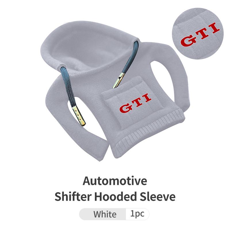 

2026 Hot For Volkswagen VW Car Hoodie Gear Shift Lever Cover Gear Knob Sweatshirt Hat For Volkswagen Golf 4 5 6 7 GTI Tiguan Pas