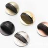 No-Punch Anti-Collision Waterproof Rubber Door Stopper for Glass Doors - Hole-Free Design, Turtle Top