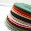 1Pc Wool Beret Soft Hat Ladie's Polyester Fiber Warm Women's Cute Autumn/Winter Vintage Cap