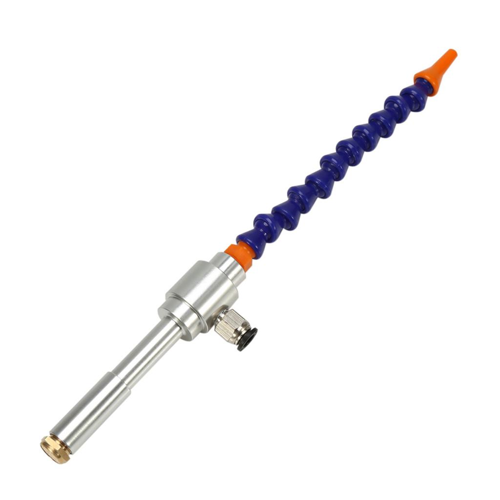 130mm Aluminum Alloy Mechanical Process Mini Vortex Cold Air Dry Cooling Gun   Flexible Tube