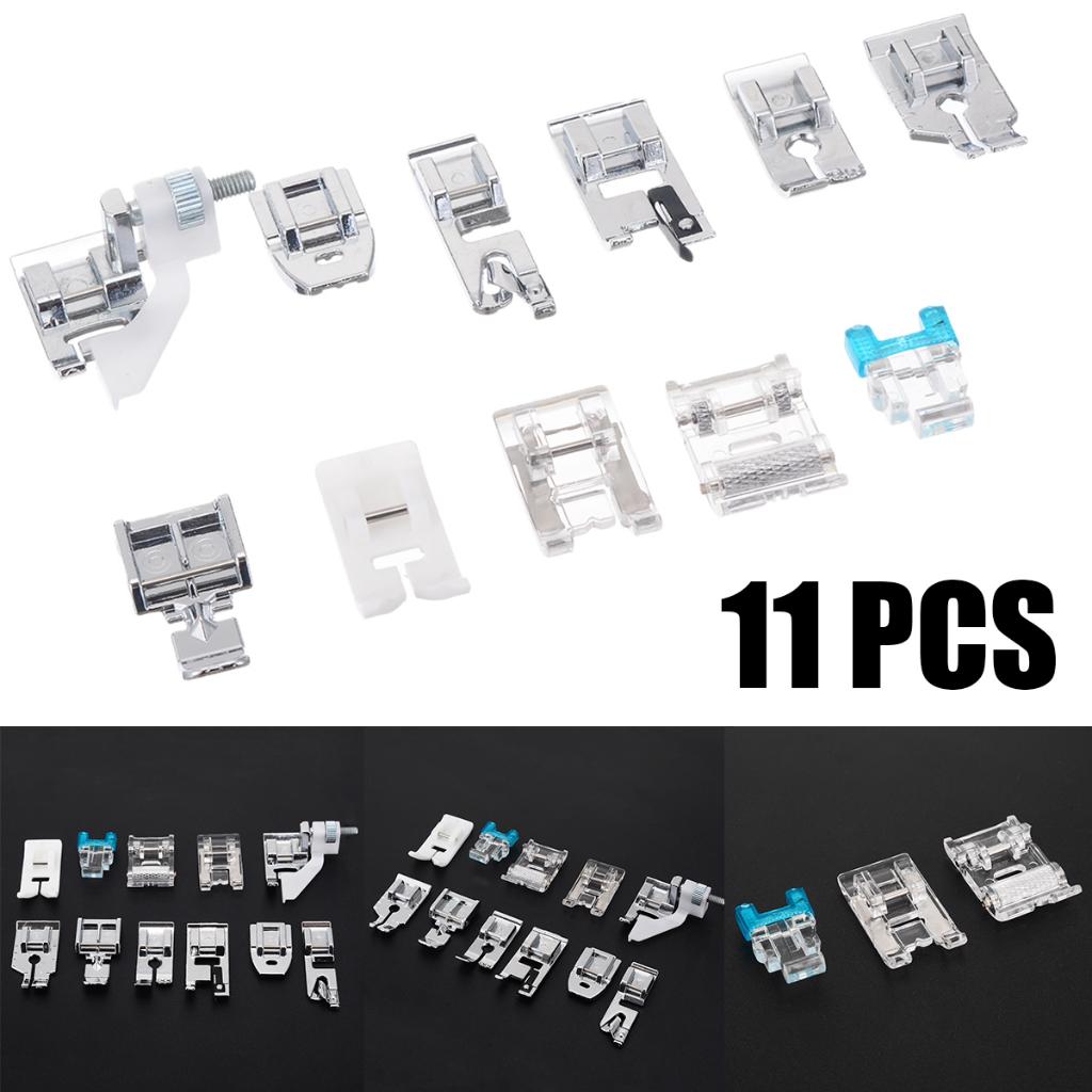 11pcs Multi Function Domestic Sewing Machine Presser Accessories Set