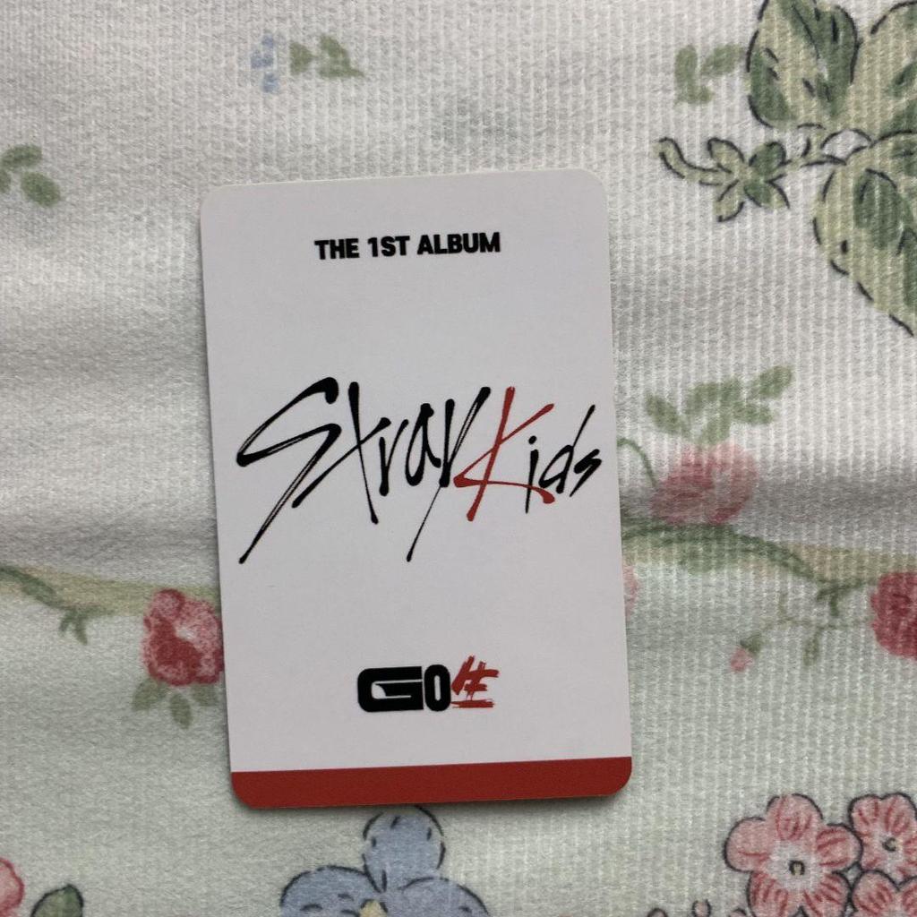 [USED] StrayKids GO Raw Stray Kids Subk Changbin Bonus Trading Card