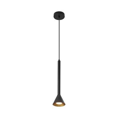Modern Black Pendant Light, Metal, GU10 IP20