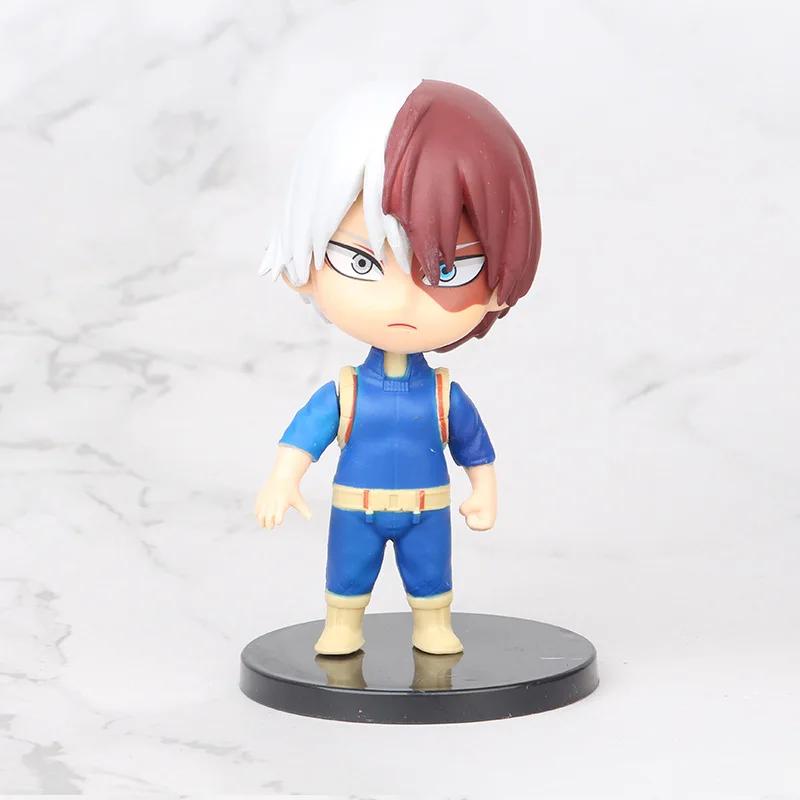5Pcs/Set Anime My Hero Academia Action Figures Midoriya Izuku Bakugou Katsuki Todoroki Shouto Ochaco Uraraka Kirishima Model To