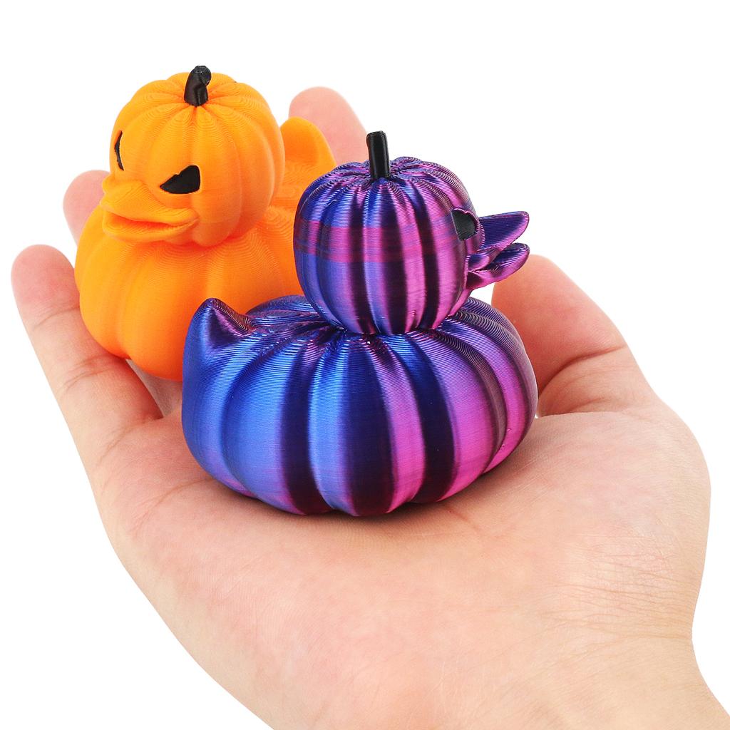 New and unique creative pumpkin duck Halloween decoration, home office ornaments, and collectible crafts