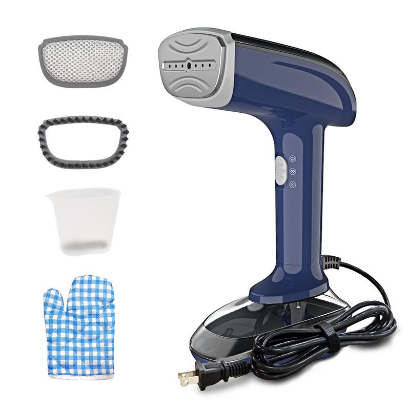 

A76G-Professional Garment Steamers Clothes 1800W Powerful Handheld Fabric Steamer, Fast Heat-Up Plate, Eu Plug UK синій