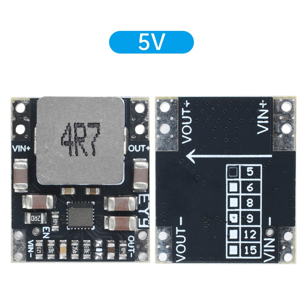 DC 3-23V to DC 5V 9V 12V Automatic Step Up/Down Power Supply Module DC-DC Voltage Buck Boost Converter